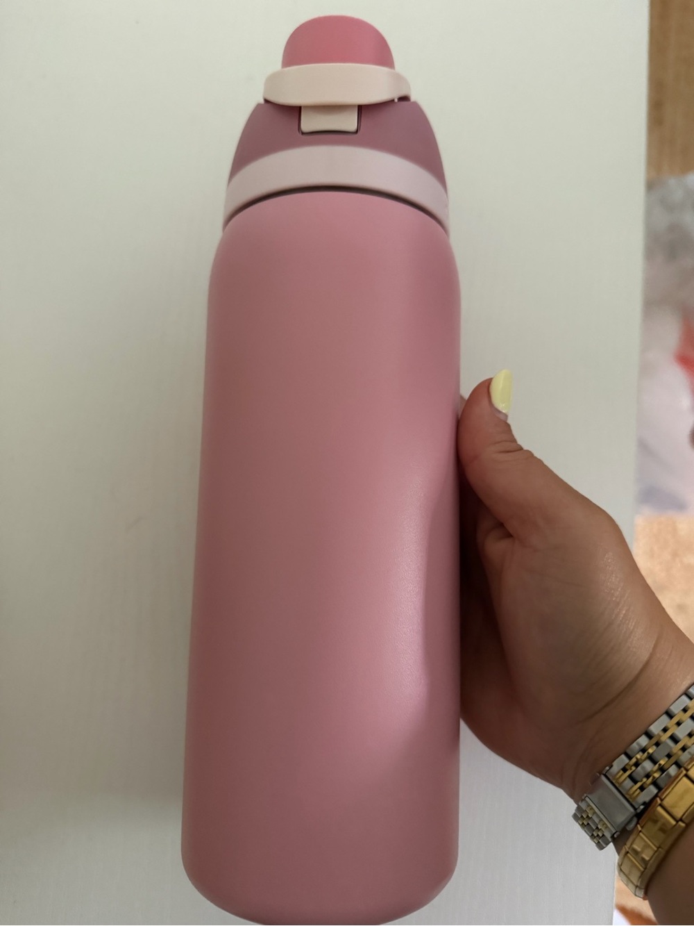 Pink Owala Water Bottle: 32oz